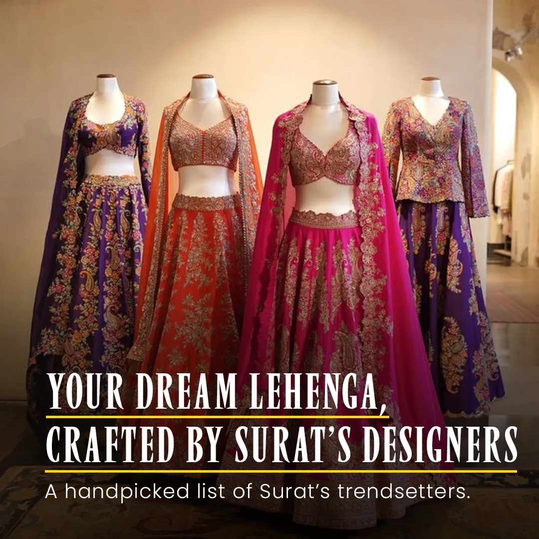 Top Lehenga Shops in Surat