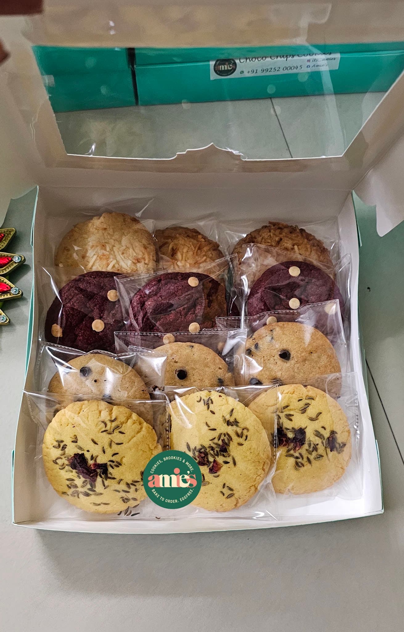 Amie's - Cookies Brookies Brownies Teacakes Muffins & More.(EggFree)