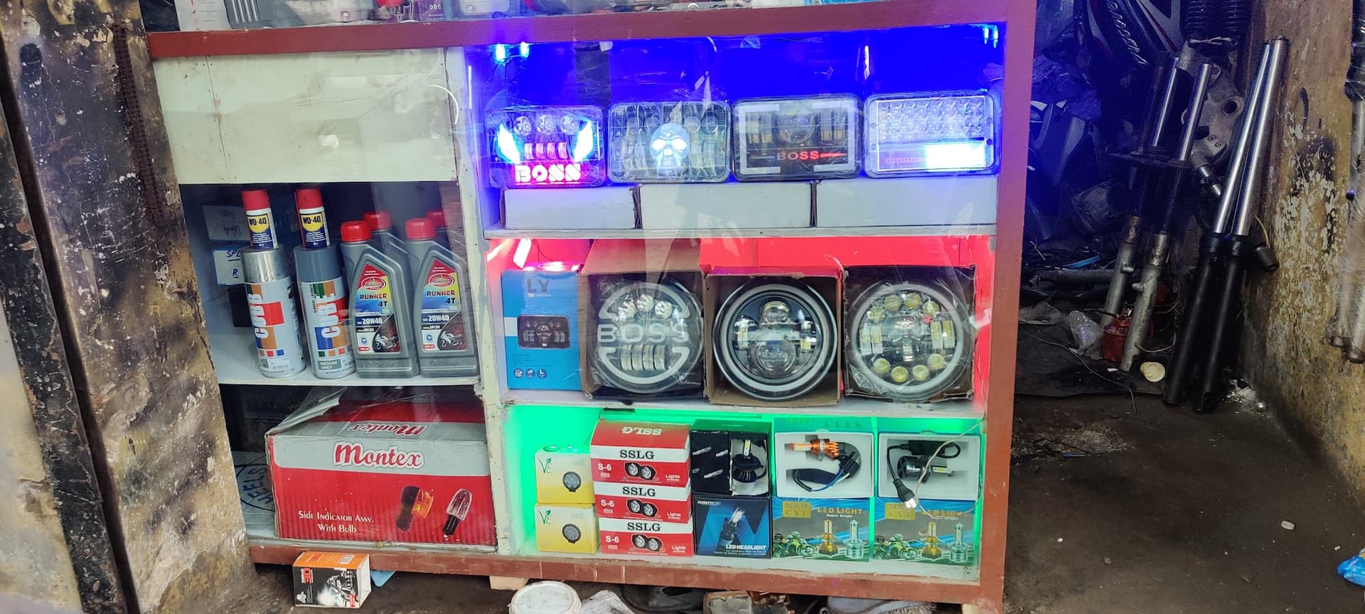 Bike accessories (galaxy bike auto)bike modified kamrej