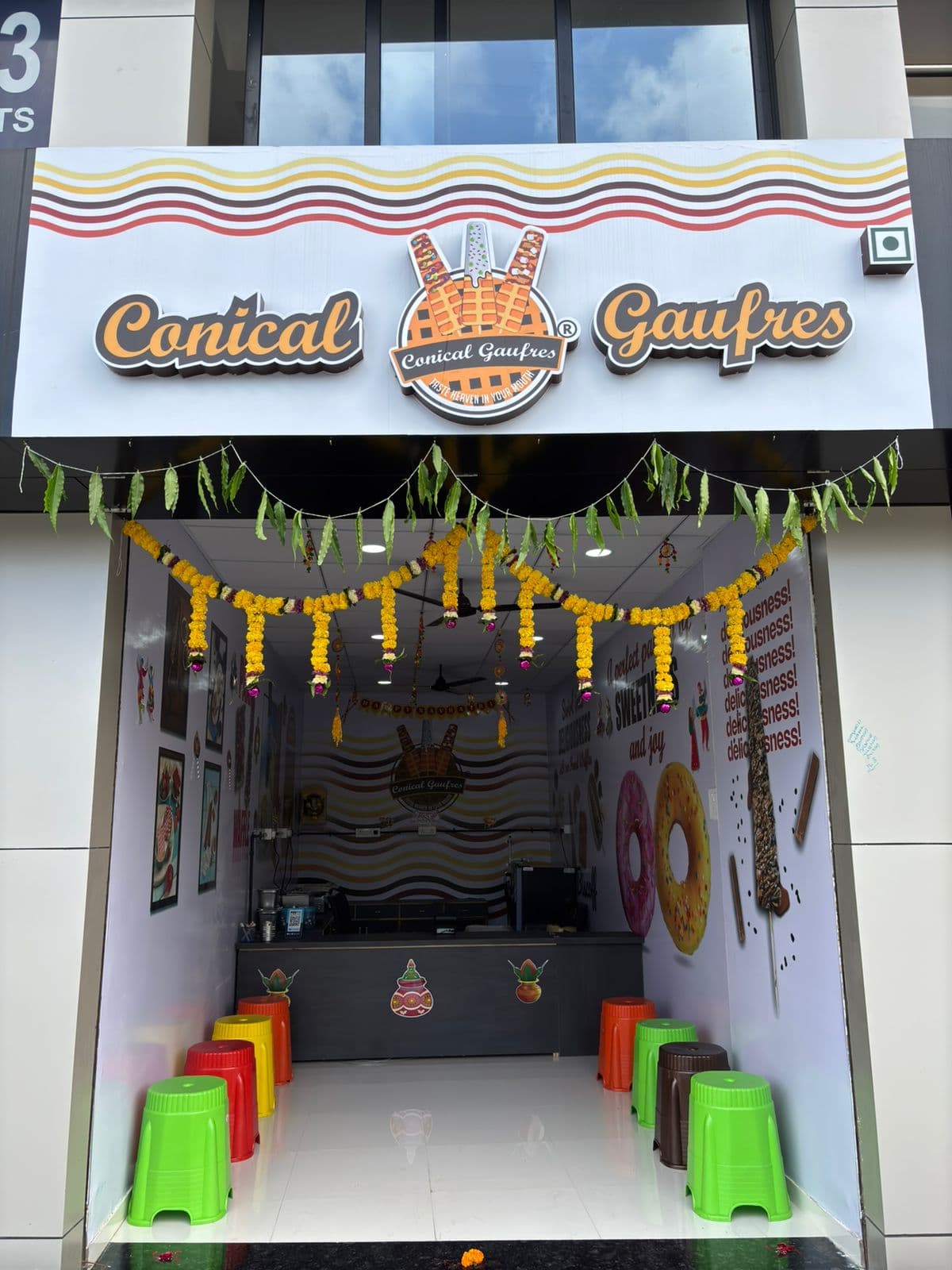 Conical Gaufres