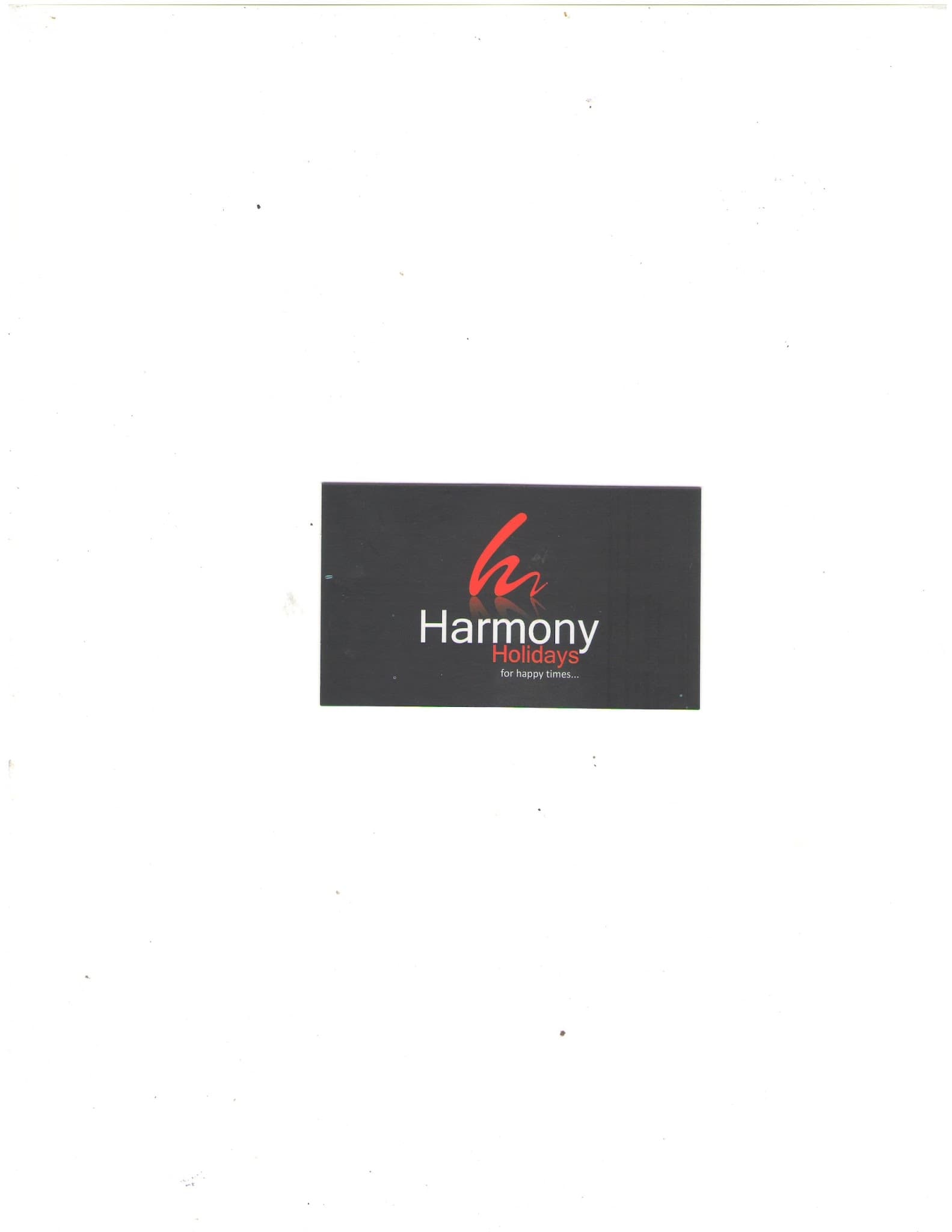 Harmony Holidays