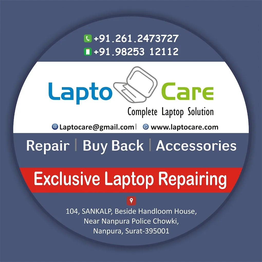Laptop Repair Surat (Lapto Care)