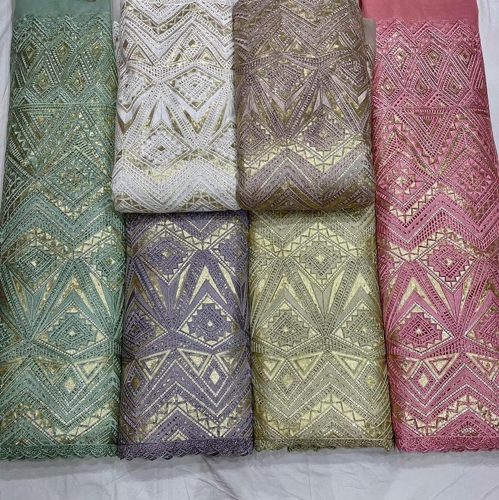 Nihaara Embroidery Fabrics