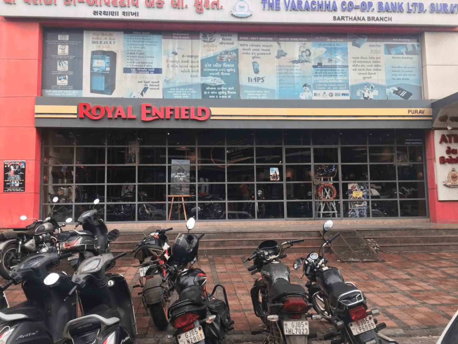 Royal Enfield Showroom - Purav Automobiles