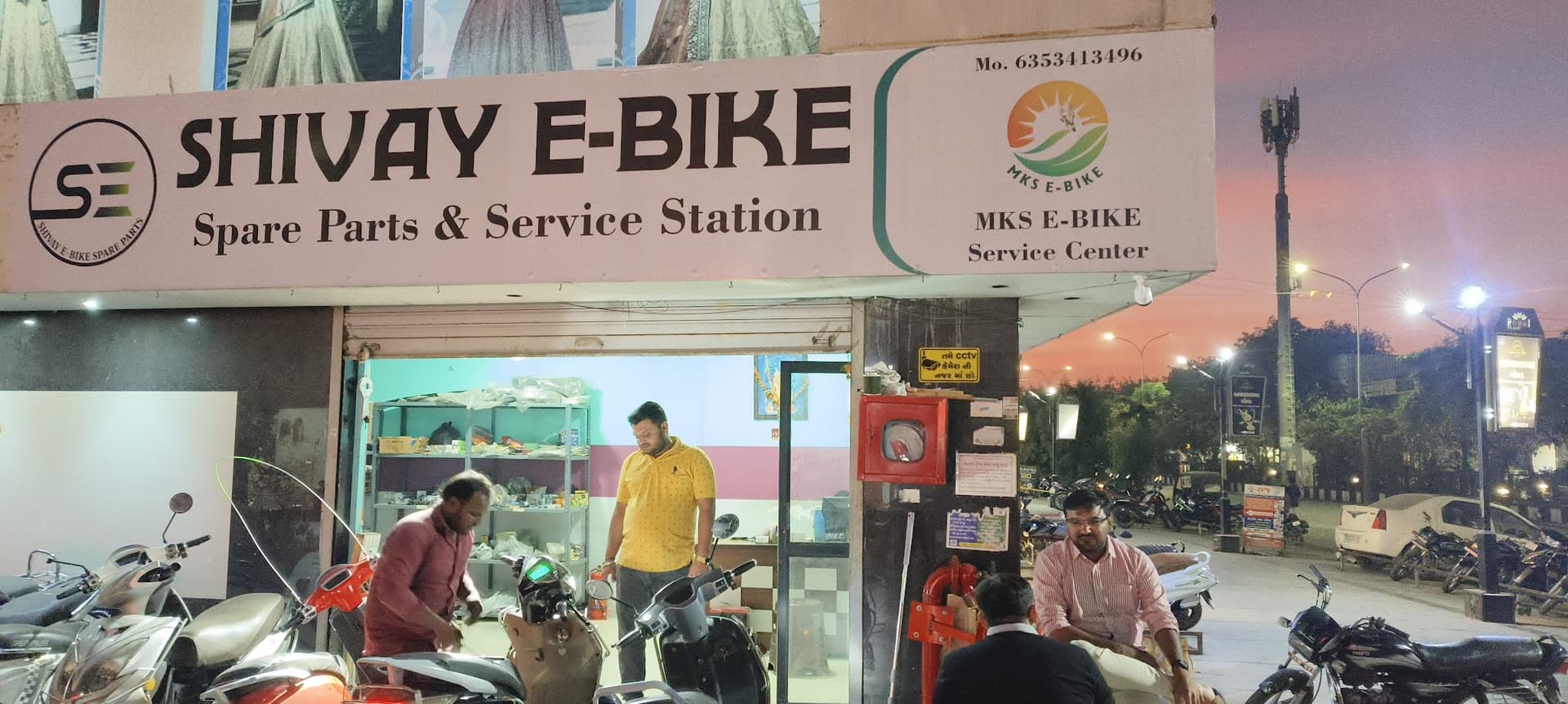 SHIVAY E- BIKE SPARE PARTS & SERVICE STATION