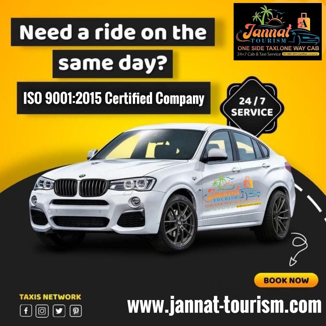 Surat Taxi & Cab Service - Jannat Tourism