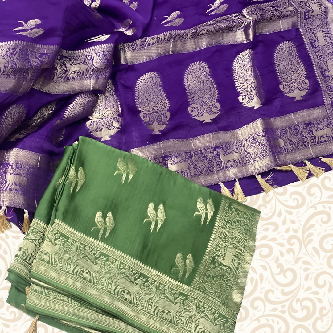 Vihaa Couture (munga silk) (tissue silk sabyasachi border)manufacturer